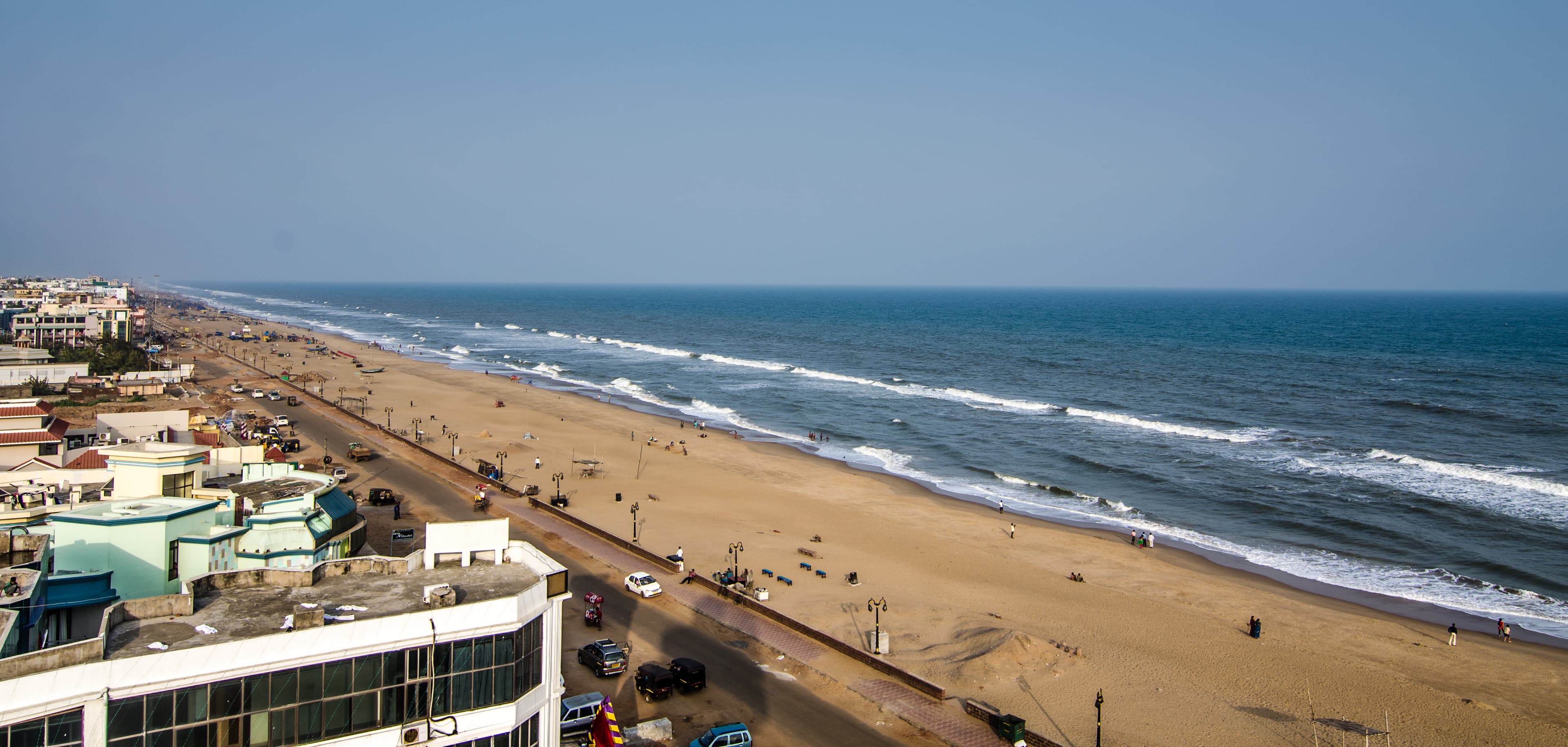 Golden Hour Sunset Puri Beach Odisha